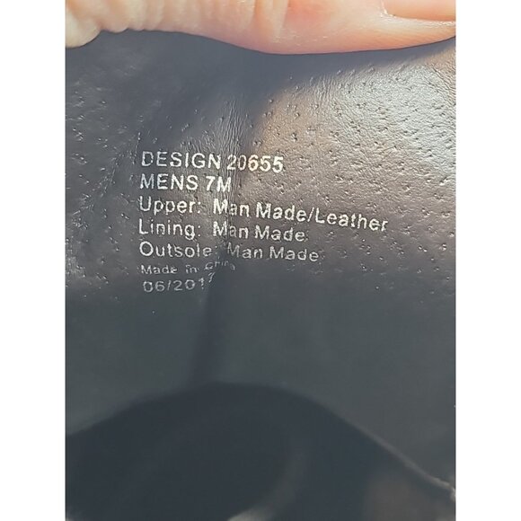 Kenneth Cole REACTION Men'ls Ankle Tie Suede Boot Brown Bluec Leather Sz US 7 - Picture 8 of 9